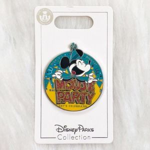 Disney Parks Mickey Mouse Party Birthday Celebration Trading Pin New